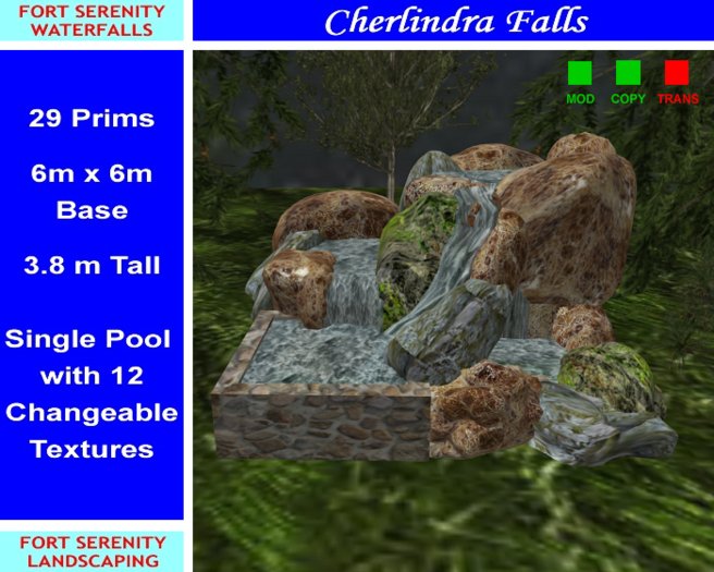 6m Cherlindra Waterfall (v9c) Box