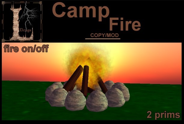 2 Prim camp fire 
