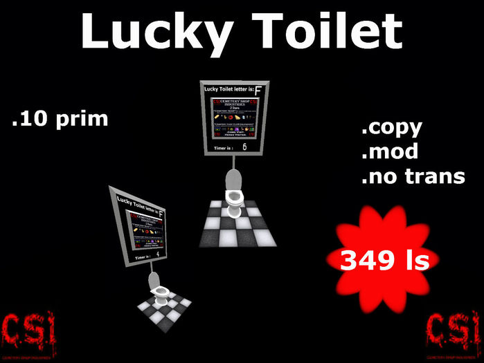 Lucky Toilet (box)