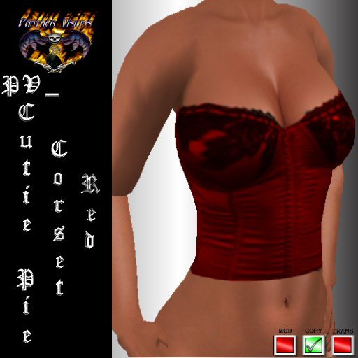 PV_Cutie Pie Corset Red