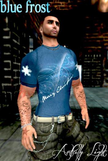 Blue Frost Tee - Artfully Light