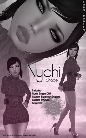 :: Happy.Face :: Nychi Shape w/ StyleCard