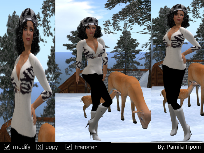 White Snow Xmas Outfit