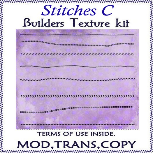 STITCHES FOR CLOTHES- texture pack for builders / clothes designers c