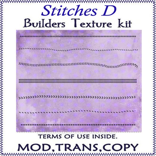 STITCHES FOR CLOTHES- texture pack for builders / clothes designers D