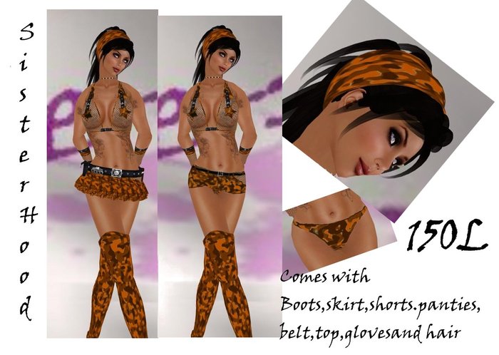 ~~SH~~Smexy army girl orange