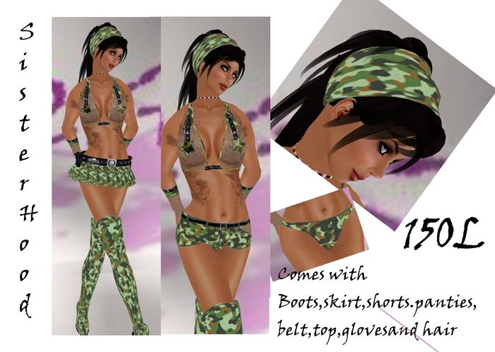 ~~SH~~Smexy army girl Green
