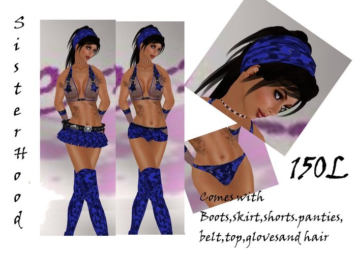 ~~SH~~Smexy army girl Blue