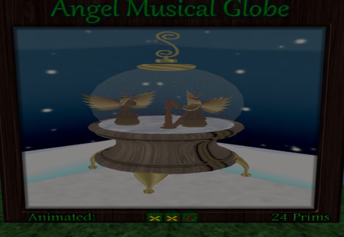 Angel Musical Globe (Boxed)