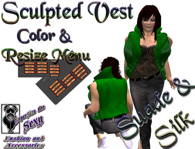SSMS-Vest-Suede Silk- Color Menu