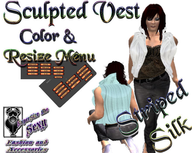 SSMS-Vest- Silk Stripe- Color Menu