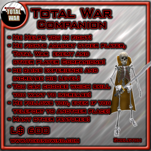 Total War Companion Skeleton