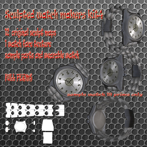 Sculpty watch makers kit4