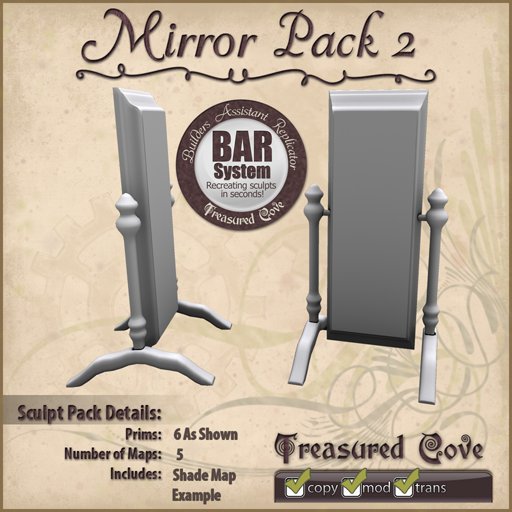 -TC- Mirror Pack 2 Clearance Priced