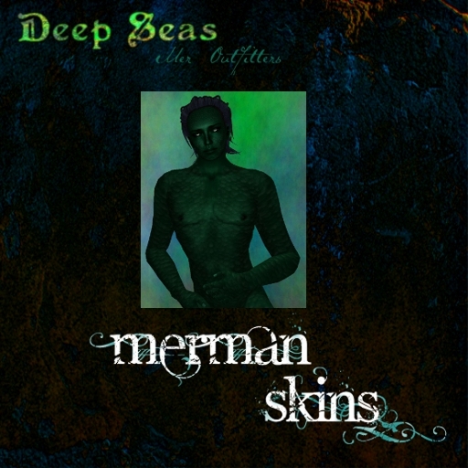 -DS- Merman Skins - Green