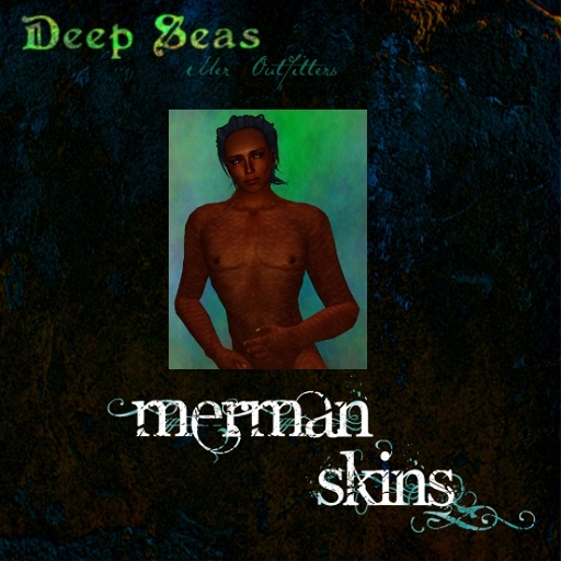 -DS- Merman Skins - Orange
