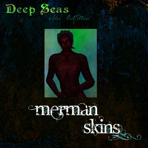 -DS- Merman Skins - Red