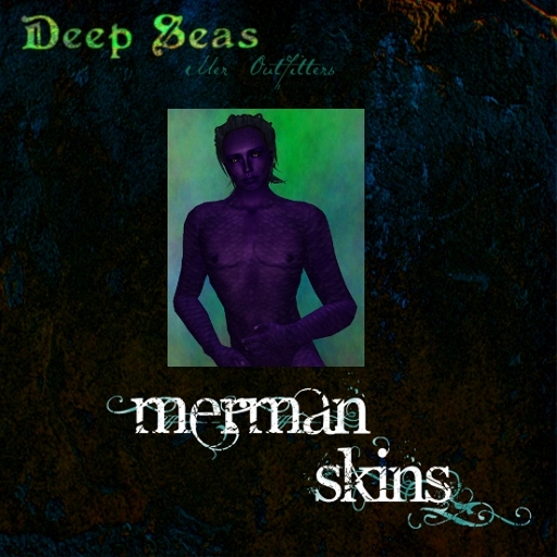 -DS- Merman Skins - Purple