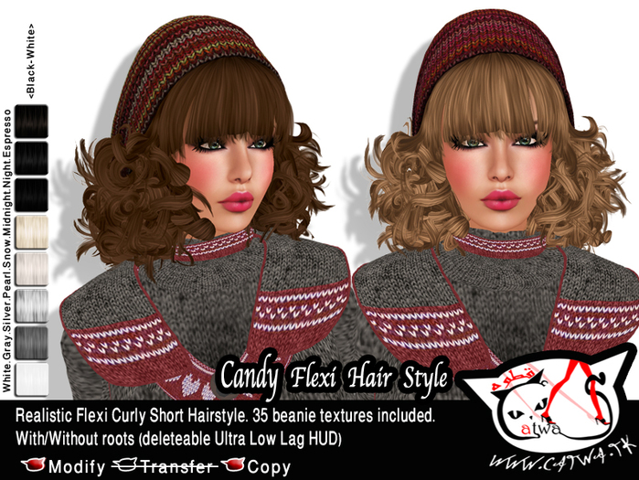 ^;^CaTwA^;^ Candy/Black-White 