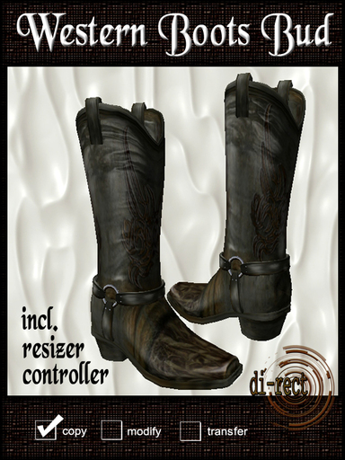 Western  Boots Bud