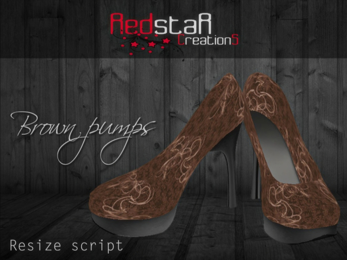 .:RS:. Brown pumps