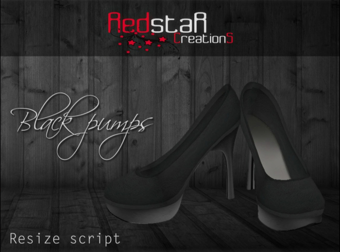 .:RS:. Black pumps