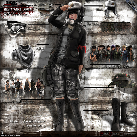 TonkTastic - Resistance Outfit [Sarah Connor]