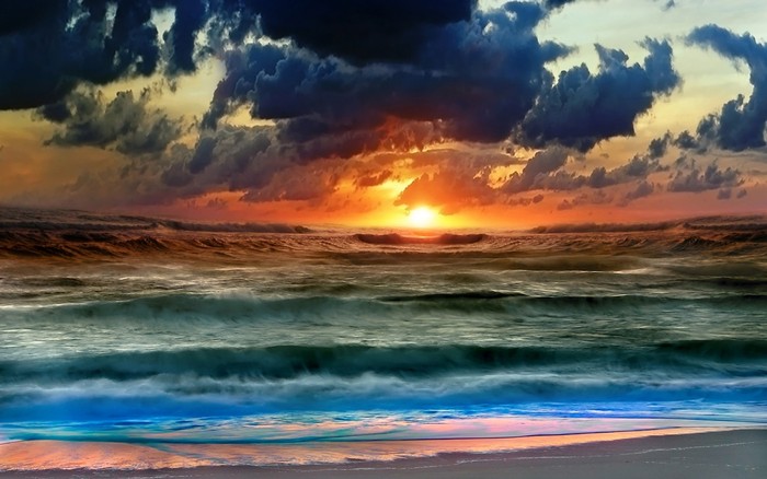Great texture atardecer tropical-1440x900