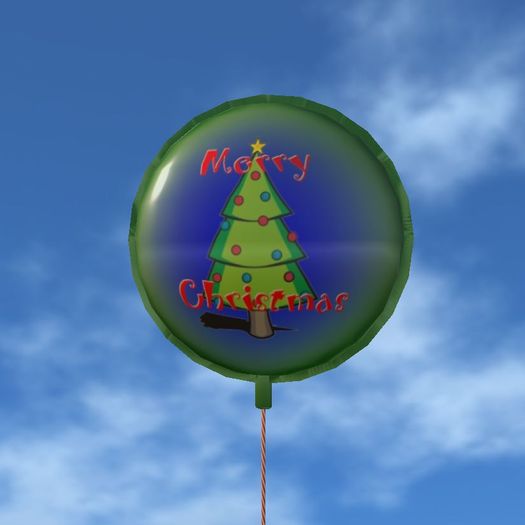 Balloon - Merry Christmas Xmas Tree
