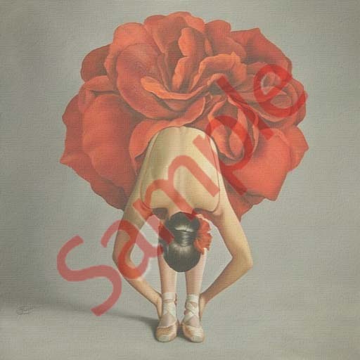 Dancing Rose - wall art