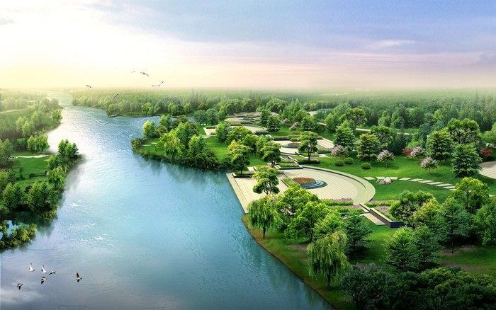 Great poster texture bello parque 1280x800 