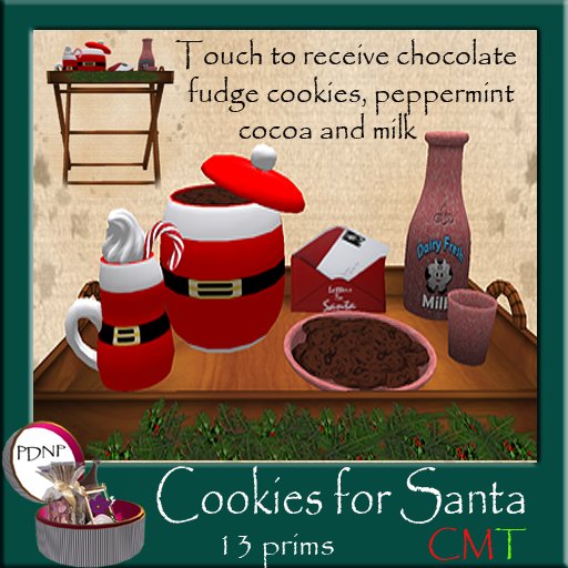 PDN: COOKIES FOR SANTA BOXED