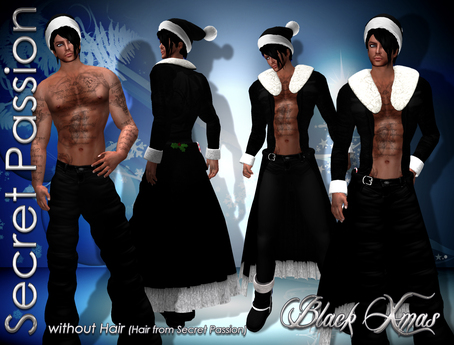 Second Life Marketplace - (SP) Black XMAS -Male-