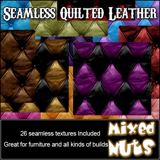 MN- Seamless Quilted Leather Textures