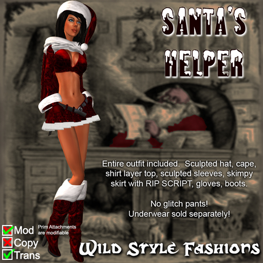 Sexy Santa's Helper Outfit