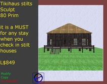 Tikihaus - Asian Sculpted 80 Prim