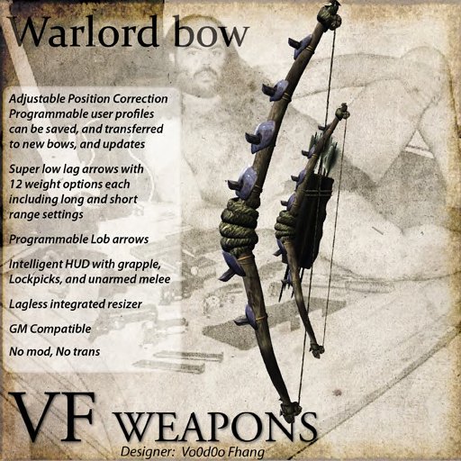VF Weapons Warlord bow