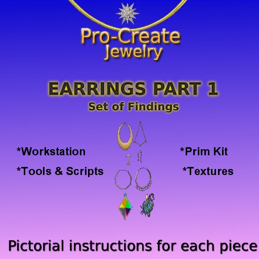 Pro-Create Jewelry:Earrings Pt.1