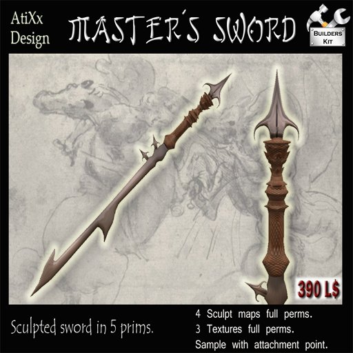 Master Sword Sculpted (boxed)