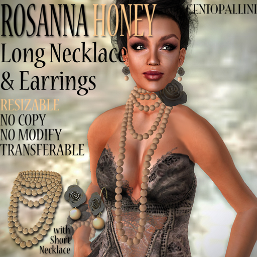 *CentoPallini* ROSANNA [Necklace] Honey