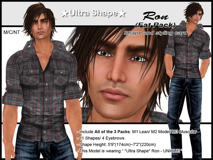 *Ultra Shape* Ron - Fat Pack