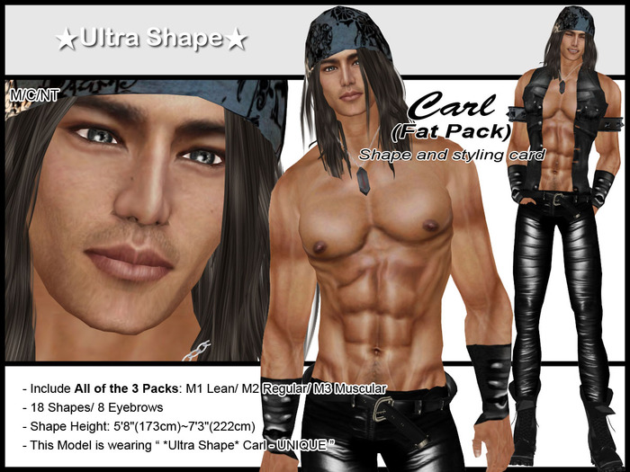 *Ultra Shape* Carl - Fat Pack