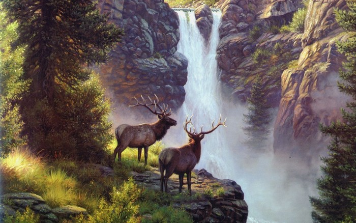 Great poster texture cascadas-1440x900 