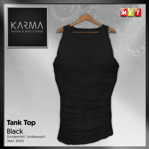 Karma - Tank Top - Black (Mi)