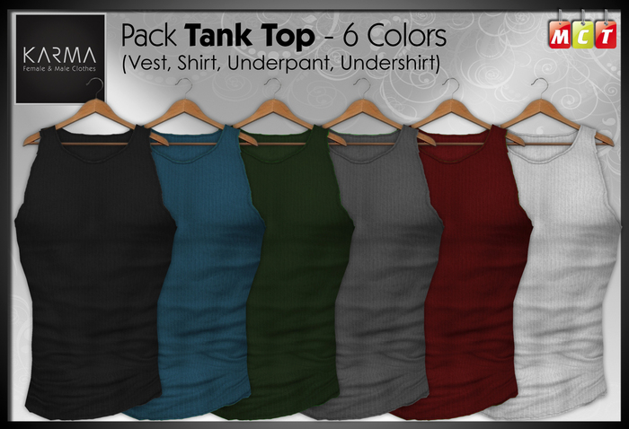Karma - Fat Pack Tank Top - 6 Colors (Mi)