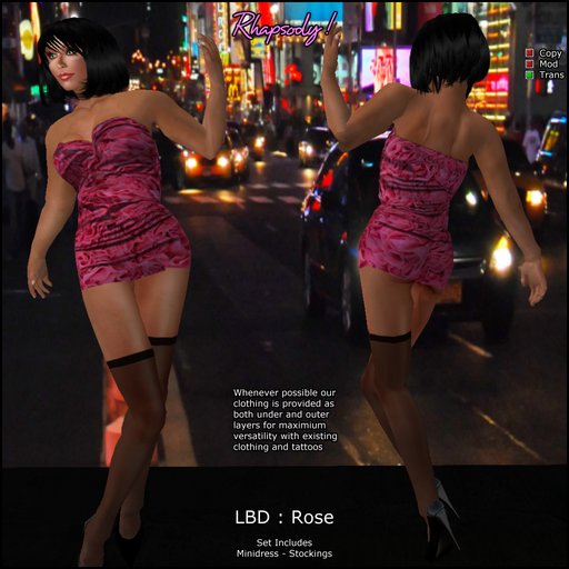 Rhapsody LBD : Rose