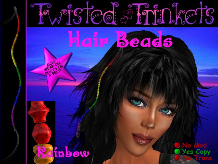 Hair Beads and More RAINBOW