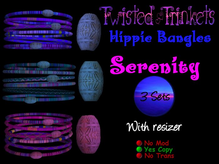 Hippie Bangles  Serenity