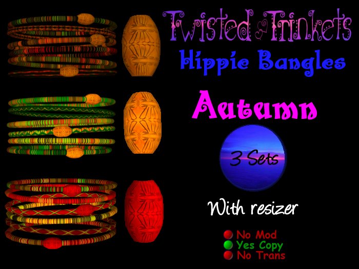 Hippie Bangles  Autumn