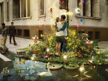 Great poster texture el beso magico-1024x768